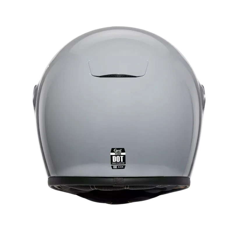 Casque Moto Intégral - Cyril I Gris - Skavel