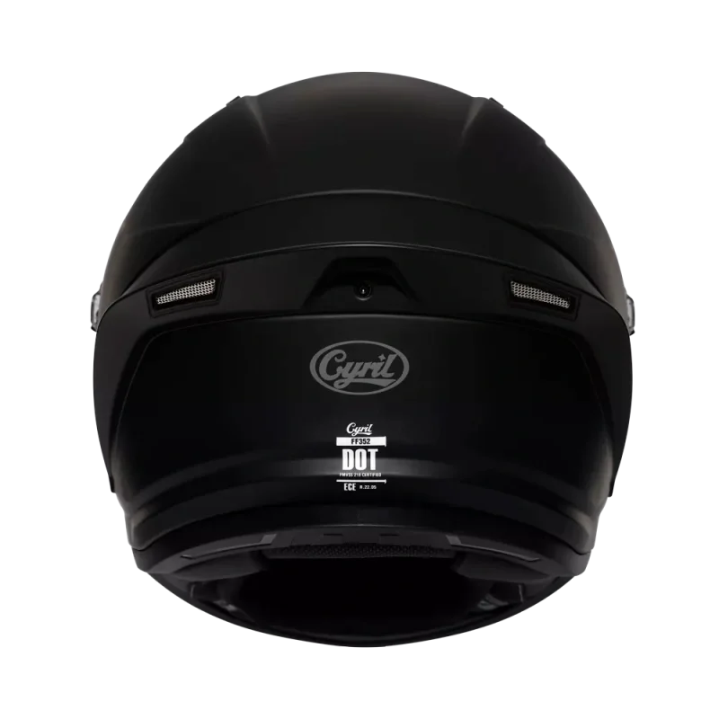 Casque Moto Intégral - Cyril I Noir Mat - Skavel