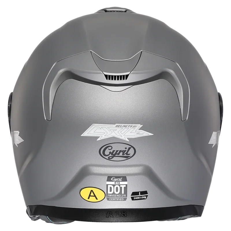 Casque Moto Jet - Cyril I Gris - Skavel