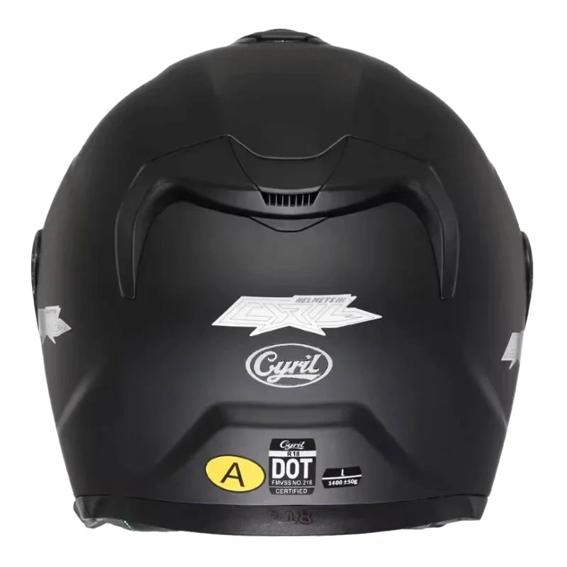 Casque Moto Jet - Cyril I Noir - Skavel