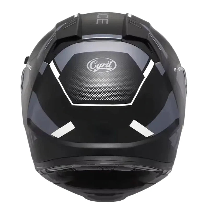 Casque Moto Modulable - Cyril I Noir - Skavel