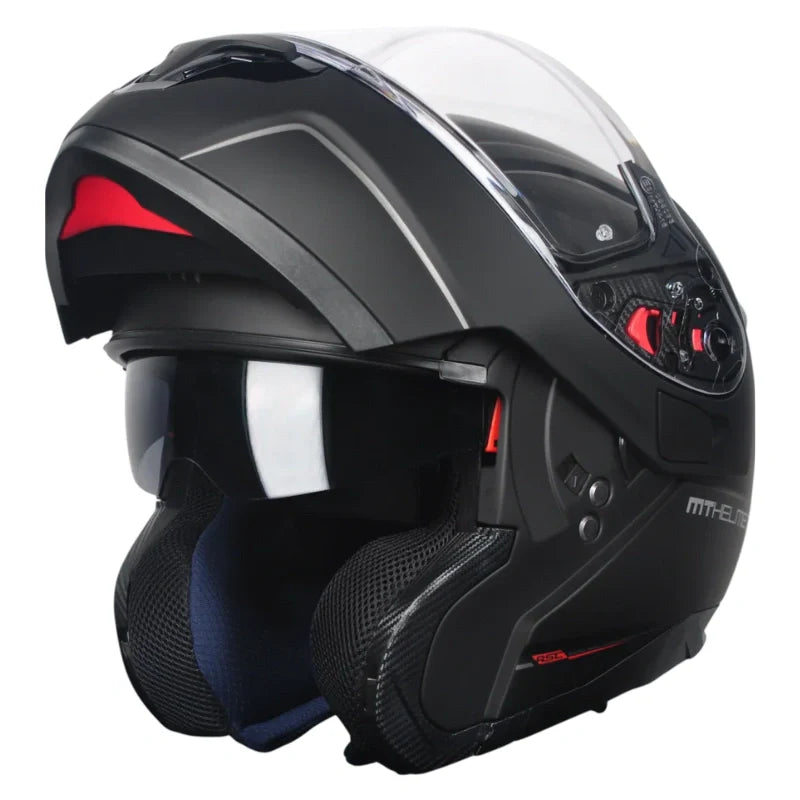 Casque moto modulable
