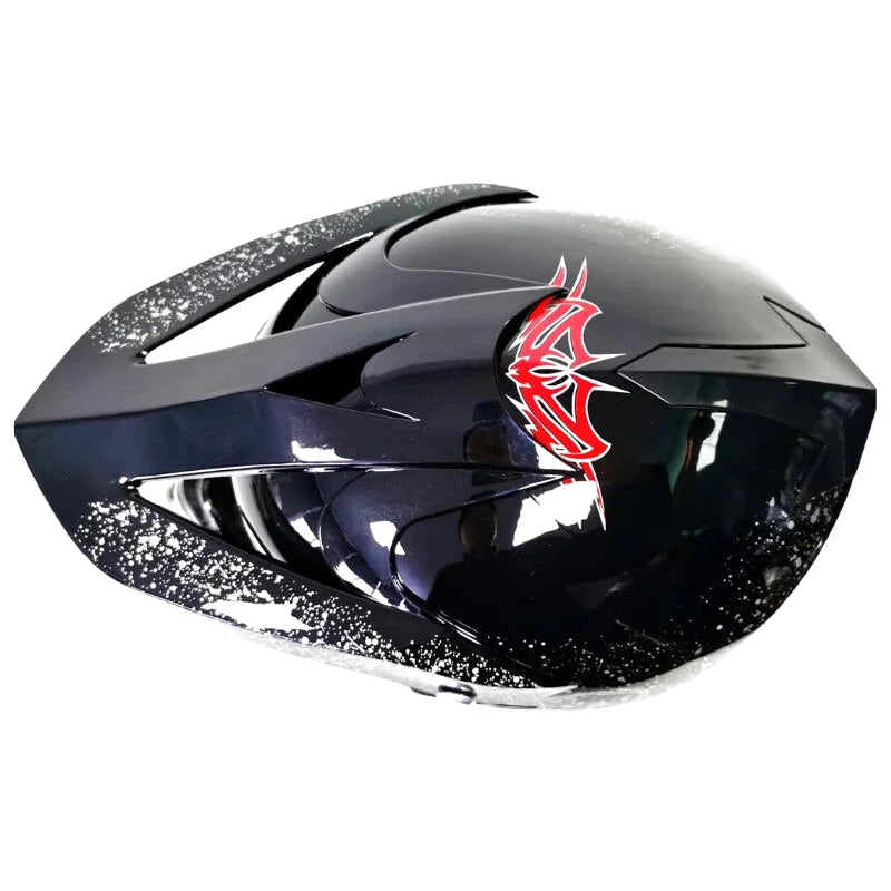 Casque Moto Cross Enfant - Skavel I Noir - Skavel