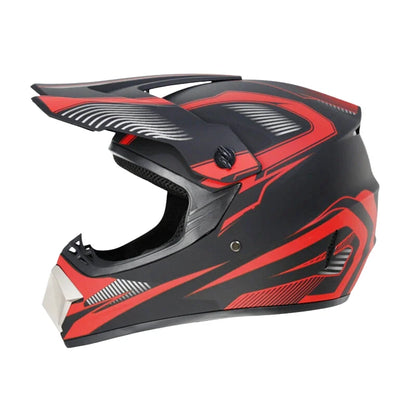 Casque Moto Cross Enfant - Skavel I Noir - Skavel