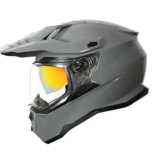 Casque Moto Cross - GSB I Gris - Skavel