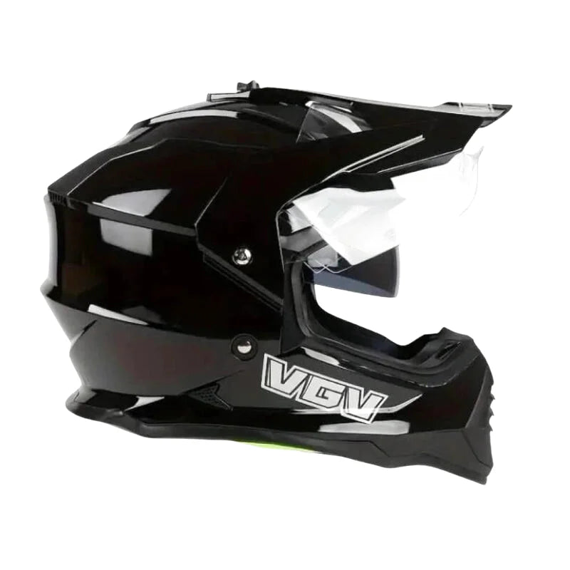 Casque Moto Cross - VGV I Noir - Skavel