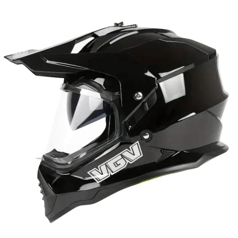 Casque Moto Cross - VGV I Noir - Skavel