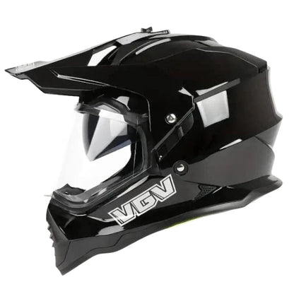 Casque Moto Cross - VGV I Noir - Skavel
