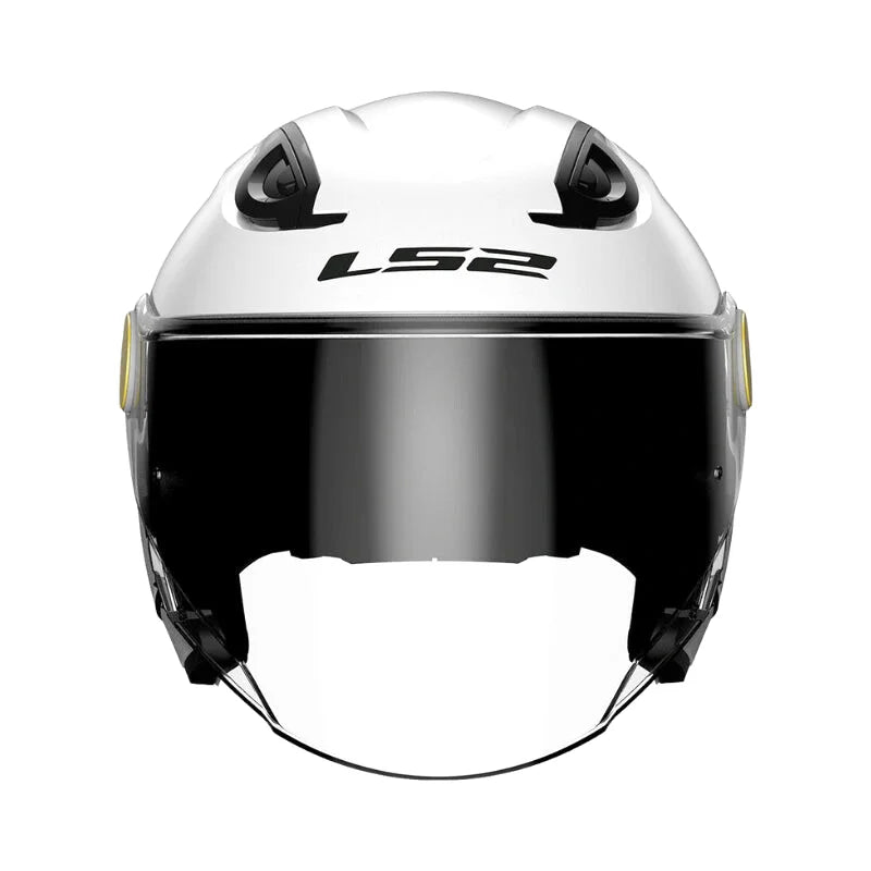 Casque Moto Enfant - LS2 I Blanc - Skavel