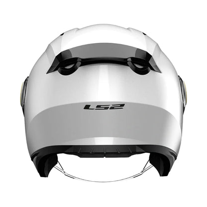 Casque Moto Enfant - LS2 I Blanc - Skavel