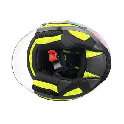 Casque Moto Enfant - LS2 I Noir Graffiti - Skavel