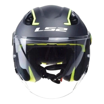 Casque Moto Enfant - LS2 I Noir Mat - Skavel