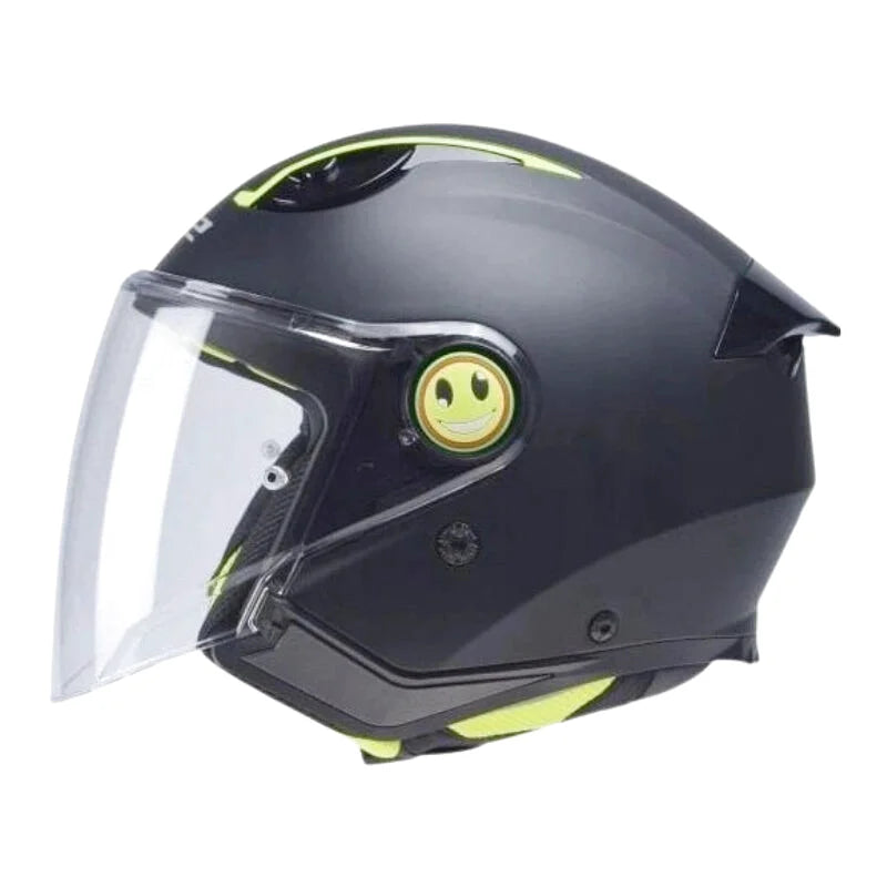 Casque Moto Enfant - LS2 I Noir Mat - Skavel