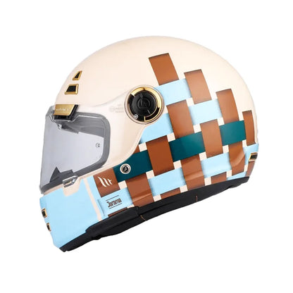 Casque Moto Femme - MT Helmets I Multicouleur - Skavel