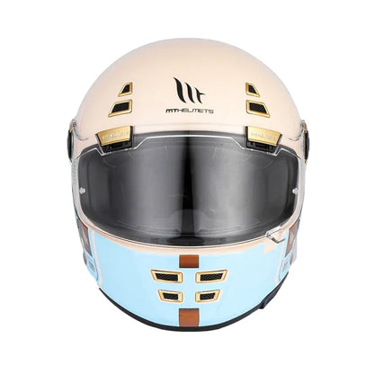 Casque Moto Femme - MT Helmets I Multicouleur - Skavel