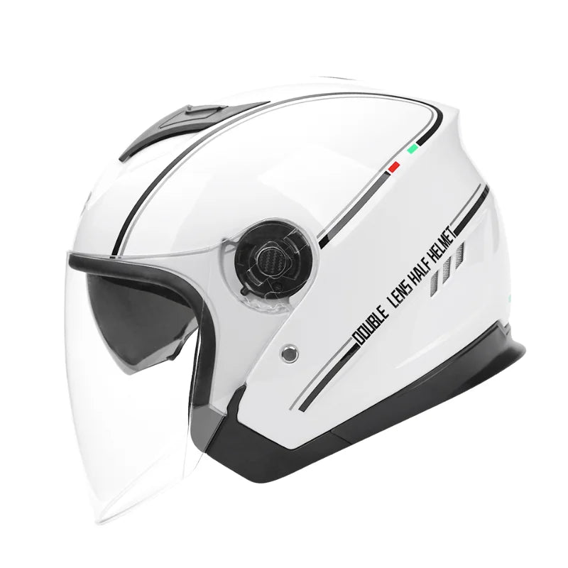 Casque Moto Femme - Skavel I Blanc - Skavel