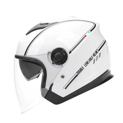 Casque Moto Femme - Skavel I Blanc - Skavel