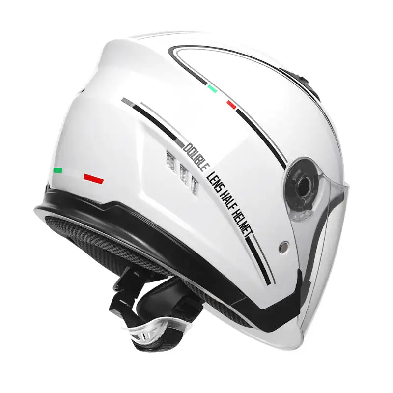 Casque Moto Femme - Skavel I Blanc - Skavel