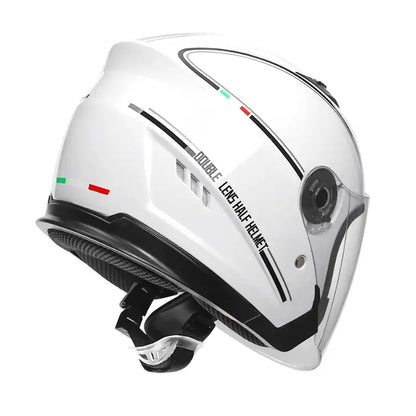 Casque Moto Femme - Skavel I Blanc - Skavel