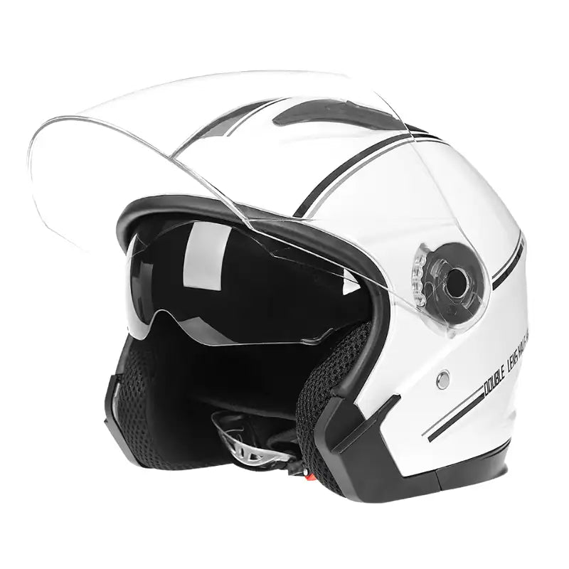 Casque Moto Femme - Skavel I Blanc - Skavel