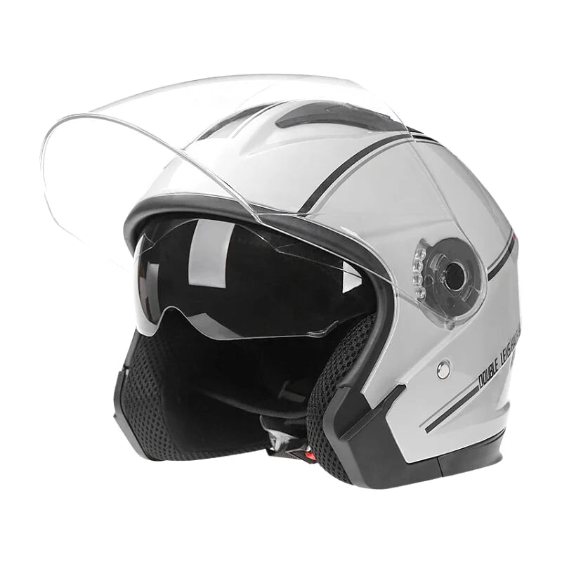 Casque Moto Femme - Skavel I Gris - Skavel