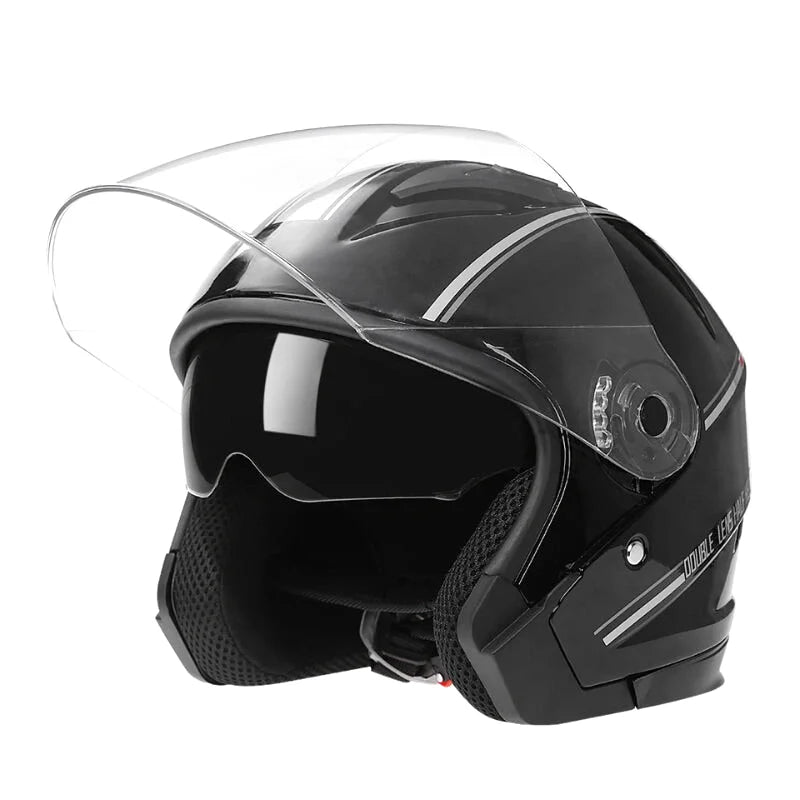 Casque Moto Femme - Skavel I Noir - Skavel