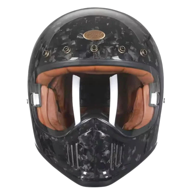 Casque Moto Homme en Carbone - Cyril - Skavel