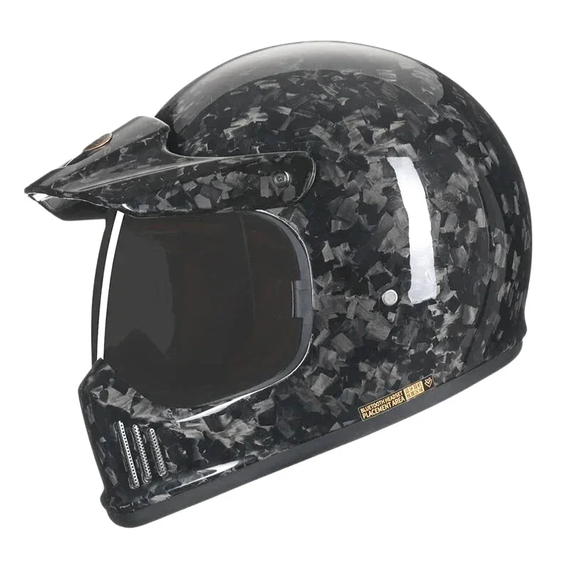 Casque Moto Homme en Carbone - Cyril - Skavel