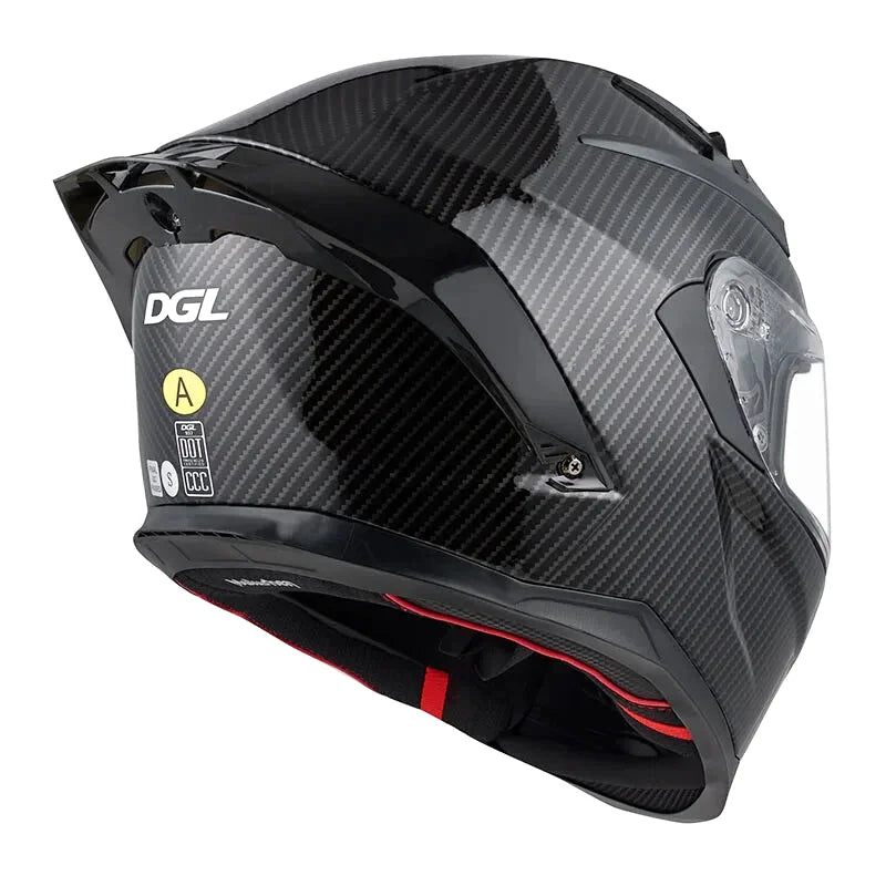 Casque Moto Homme en Carbone - DGL - Skavel