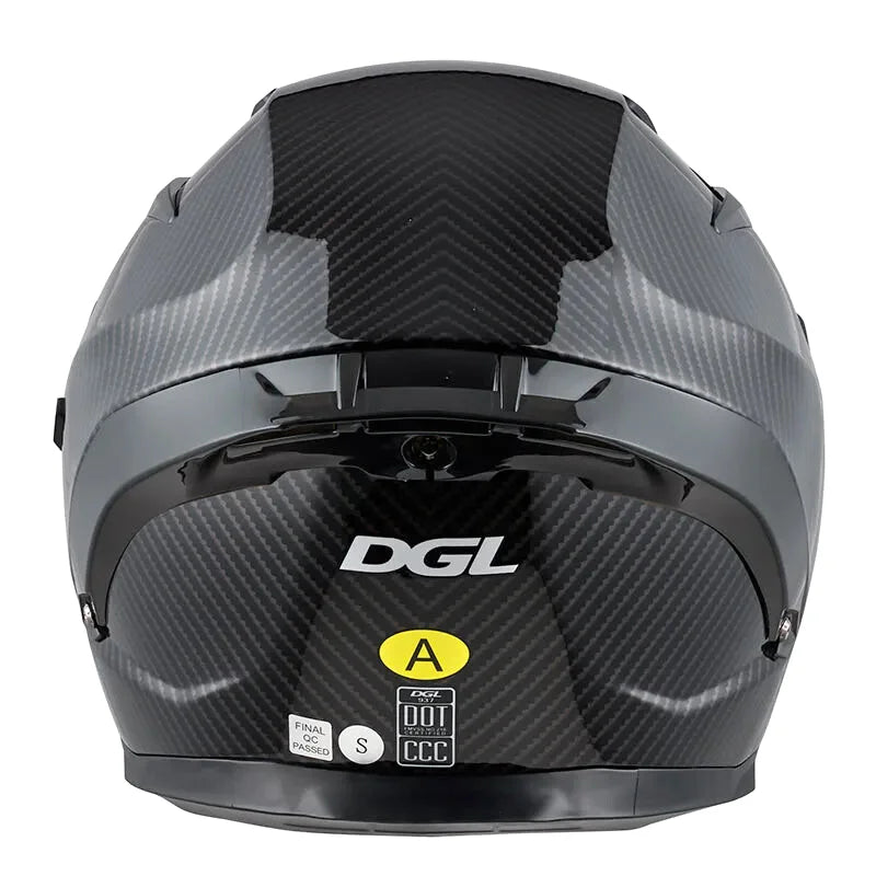 Casque Moto Homme en Carbone - DGL - Skavel