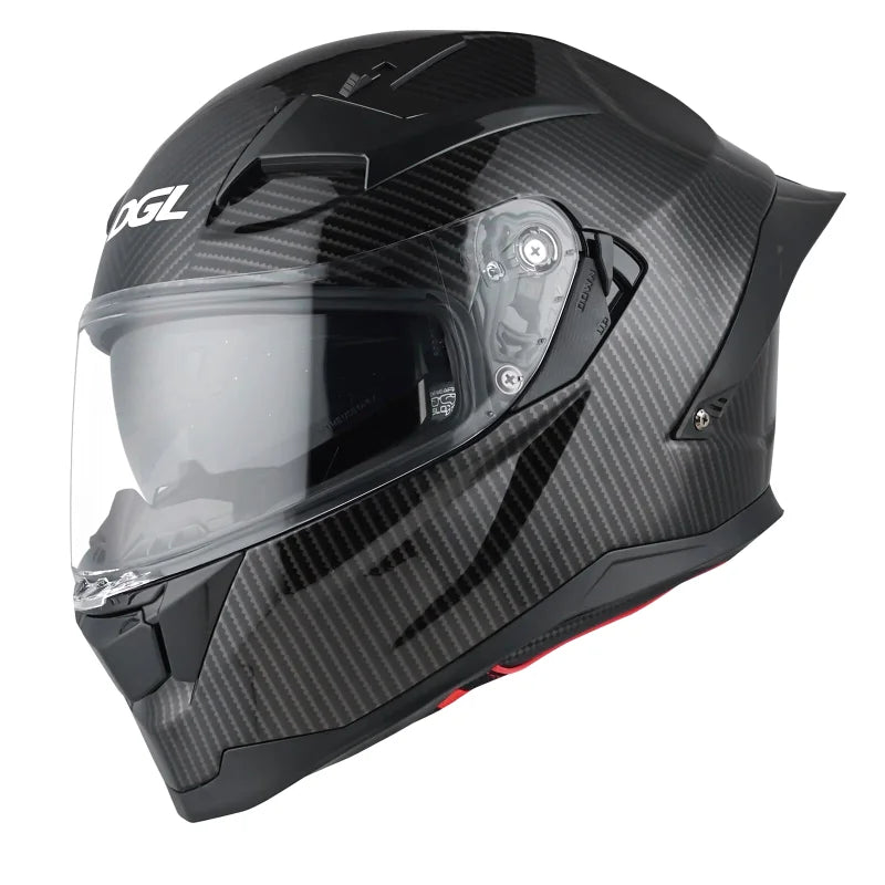 Casque Moto Homme en Carbone - DGL - Skavel