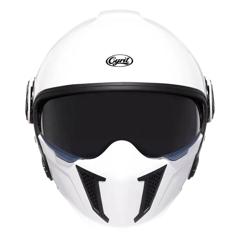 Casque Moto Intégral - Cyril I Blanc - Skavel