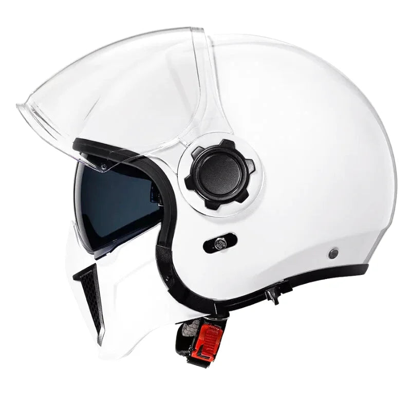 Casque Moto Intégral - Cyril I Blanc - Skavel