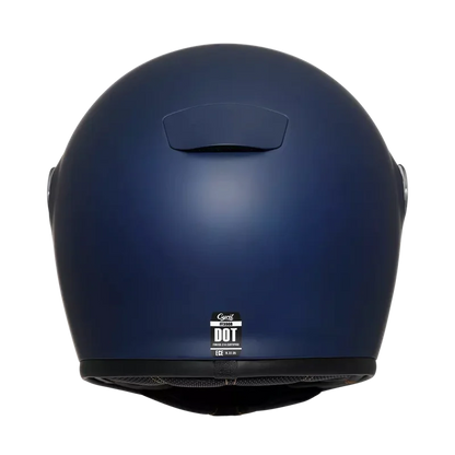 Casque Moto Intégral - Cyril I Bleu Mat - Skavel