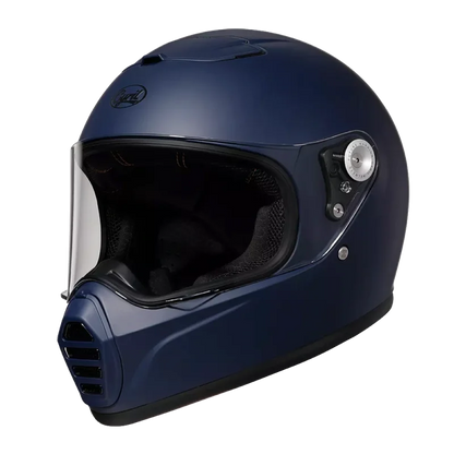Casque Moto Intégral - Cyril I Bleu Mat - Skavel