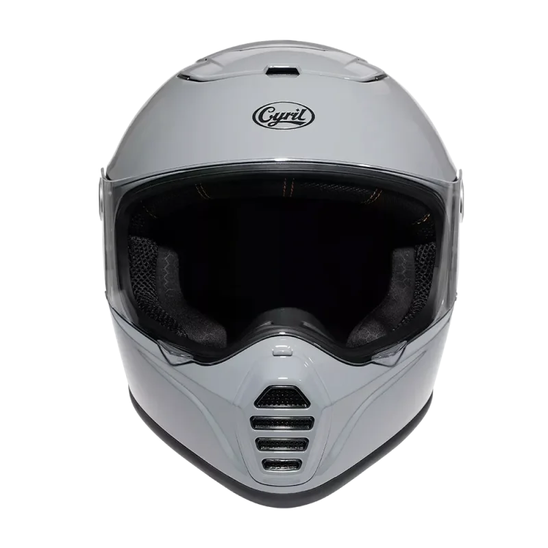 Casque Moto Intégral - Cyril I Gris - Skavel