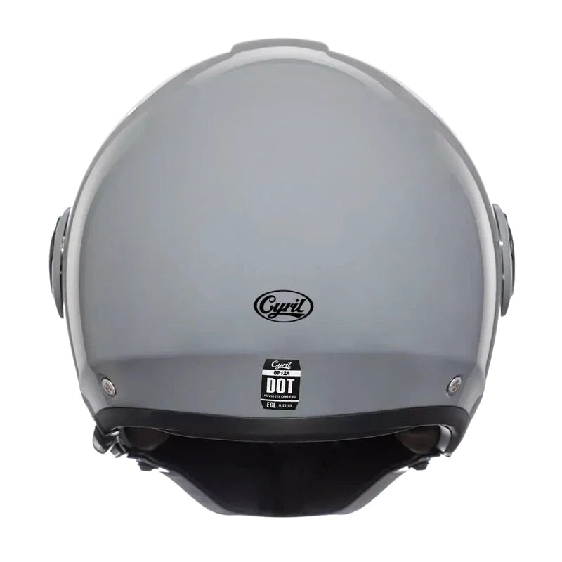 Casque Moto Intégral - Cyril I Gris - Skavel