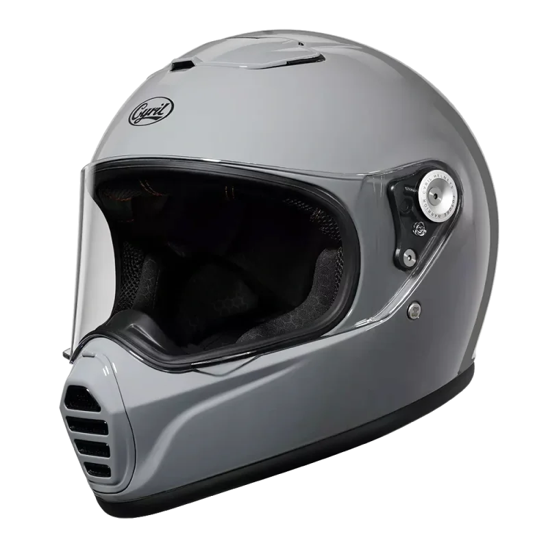 Casque Moto Intégral - Cyril I Gris - Skavel