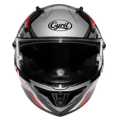 Casque Moto Intégral - Cyril I Noir/Gris - Skavel