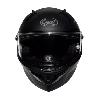 Casque Moto Intégral - Cyril I Noir Mat - Skavel