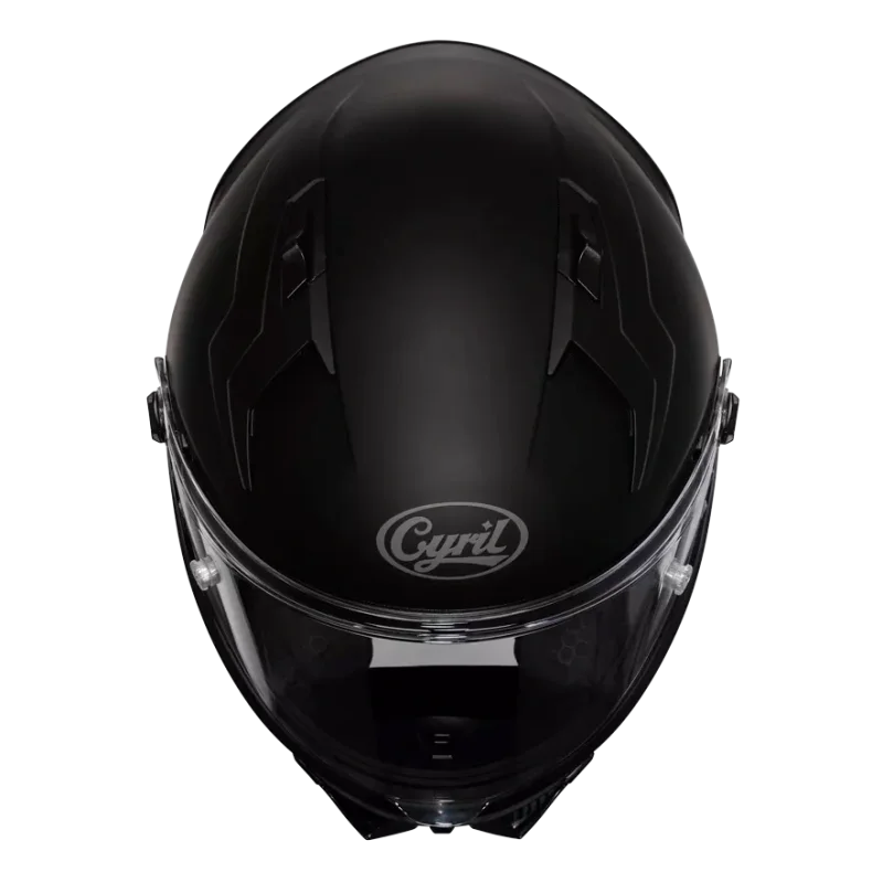 Casque Moto Intégral - Cyril I Noir Mat - Skavel