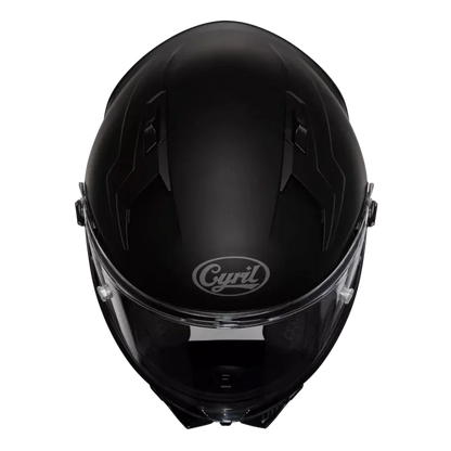 Casque Moto Intégral - Cyril I Noir Mat - Skavel