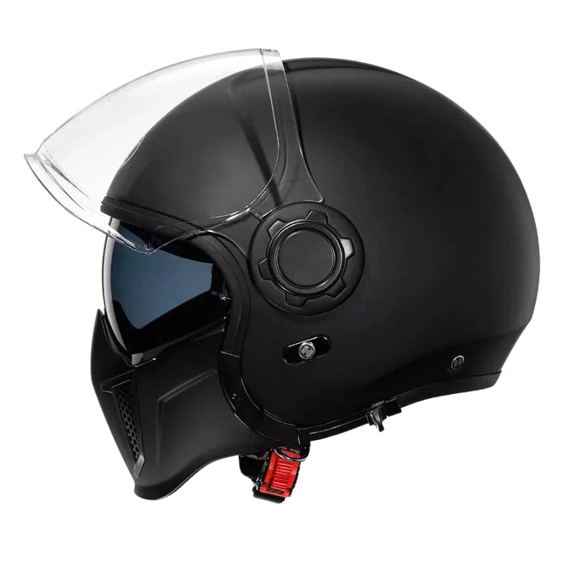 Casque Moto Intégral - Cyril I Noir Mat - Skavel