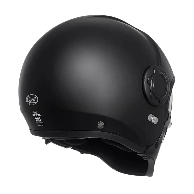 Casque Moto Intégral - Cyril I Noir Mat - Skavel