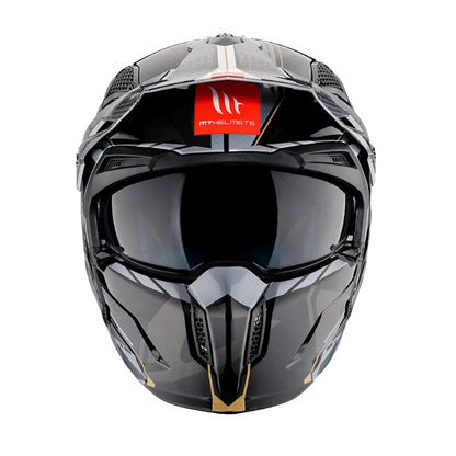 Casque Moto Intégral - MT Helmets I Gris - Skavel