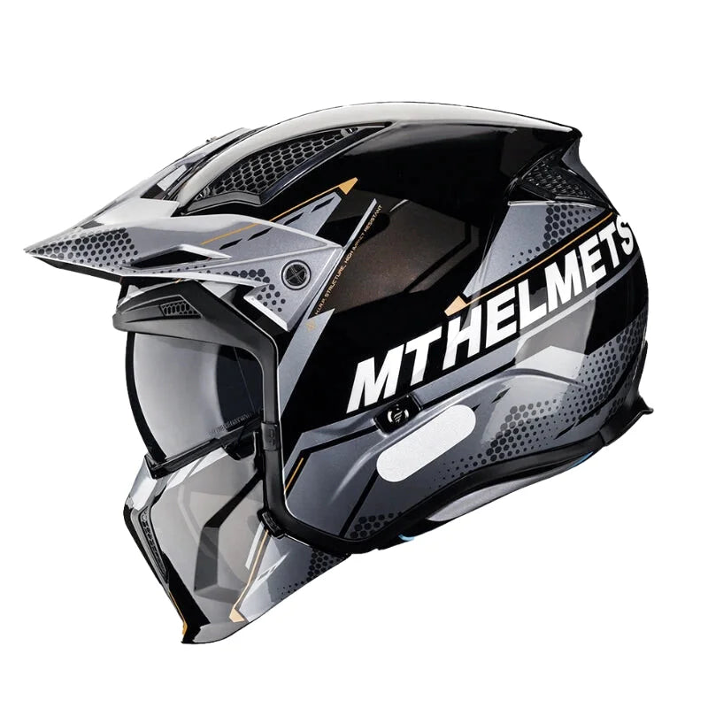 Casque Moto Intégral - MT Helmets I Gris - Skavel
