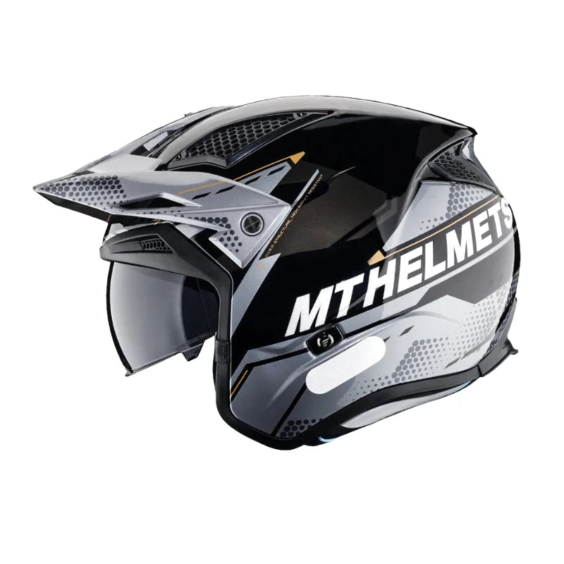 Casque Moto Intégral - MT Helmets I Gris - Skavel
