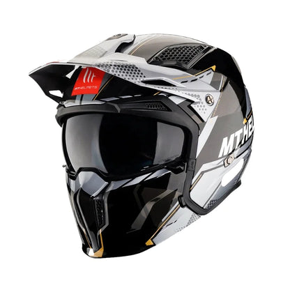 Casque Moto Intégral - MT Helmets I Gris - Skavel