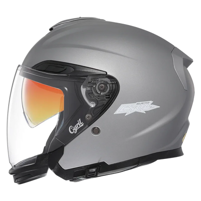 Casque Moto Jet - Cyril I Gris - Skavel