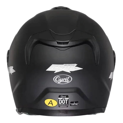Casque Moto Jet - Cyril I Noir - Skavel